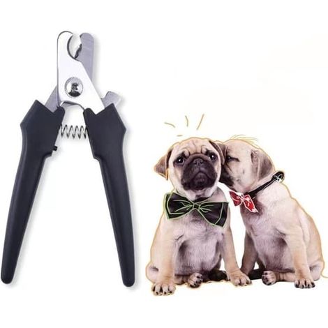 Coupe-ongles professionnel pour animaux de compagnie noir M (1/5)