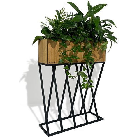 Soporte para plantas Shape Oak Loft, 62 x 22 x 80 cm (1/5)