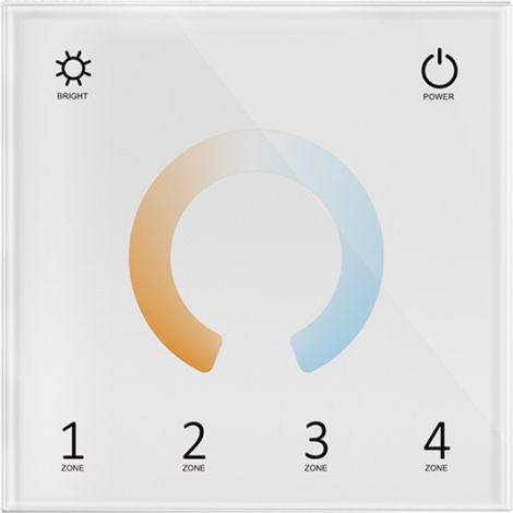 Contrôleur tactile DMX - 4 zones - CCT (1/5)