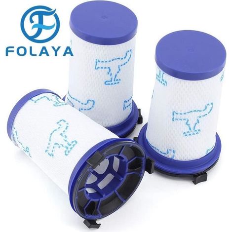 Filtre de remplacement - FOLAYA - Rowenta Air Force 360 - Compatible ZR009001 - Sans sac - Sac (1/3)