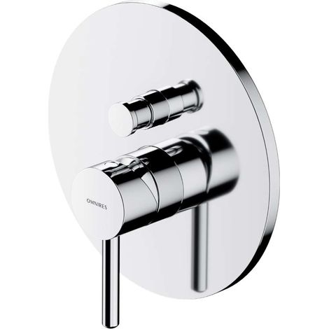 OMNIRES Y - Grifo empotrado para 2 aparatos, con cuerpo de montaje, cromo Y1235CR
