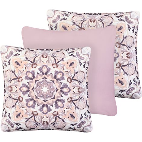 Conjunto de 3 cojines de exterior accesorios de jardín multicolor Sammit (1/5)