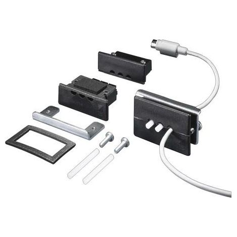 Rittal 2400.500 placa paso de cable negro 3 cables 4-6 mm