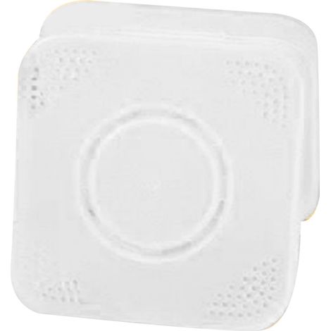 Étui de rangement pour houppette de poudre, boîte de transport maison voyage portable, élégante et respirante, contenant pour poudre de maquillage femme, blanc mat (1/5)