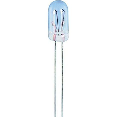 Barthelme 2110124B Micro ampoule incandescente 12 V fils aux extrémités bleu 1 pc(s) D54973 (1/3)