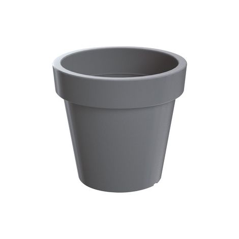 Pot de fleurs rond Lofly DLOF300 Gris pierre