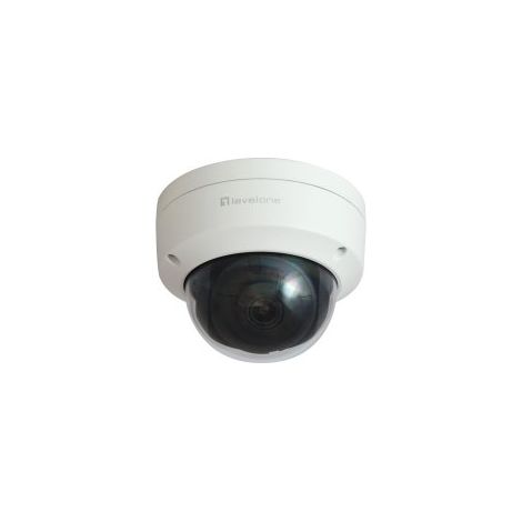 CAMARA EXTERIOR IP LEVEL ONE FCS-3403 GEMINI FIJA DOMO 4MP H.265 IP67 PoE CMS