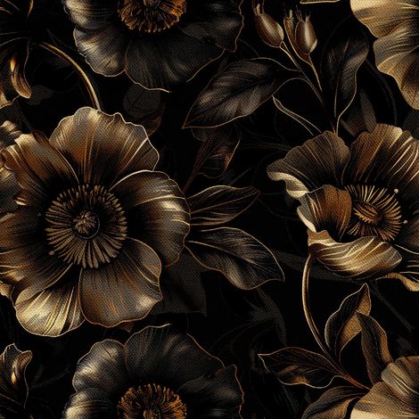 Tela decorativa para exteriores Oxford - Motivo floral I DX5590 (1/5)