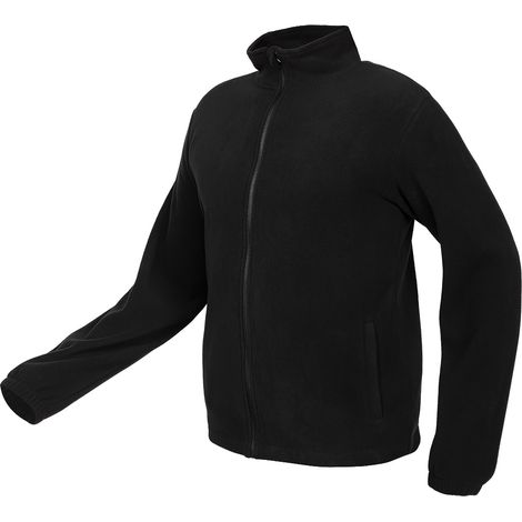 Arbeitsfleece, schwarz, Größe M (1/5)