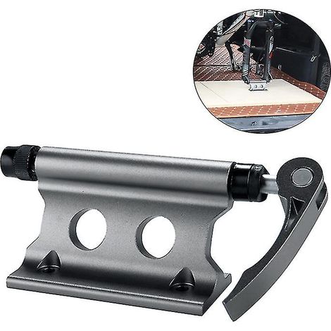 Support de fourche avant de vélo en alliage d'aluminium rouge à fixation rapide pour voiture ou SUV (1/5)