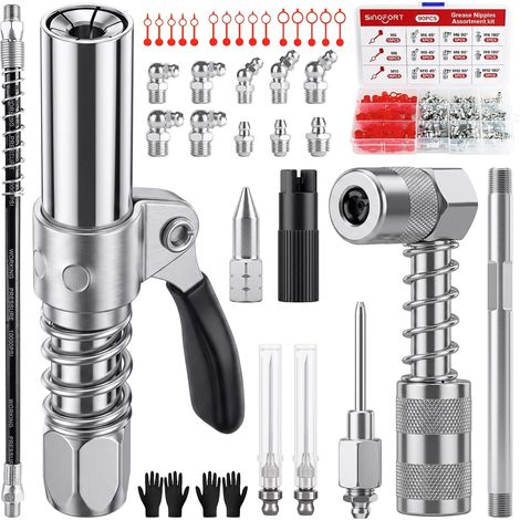 103 Piece Grease Pump Bit Screw Grease Kit (1/5)
