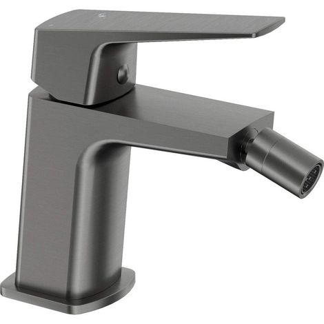Miscelatore bidet in ottone finitura titanio - Vetox