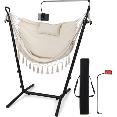 COSTWAY Sedia Amacasedia Amaca Sospesasedia Amaca Da Giardinosedia Amaca Sospesa Con Supportosedia Amaca Da Esternosedia Amaca Sospesa Da Giardinosedia Appesa (1/5)