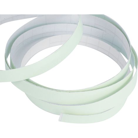 Lot de 10 rubans adhésifs lumineux phosphorescents antidérapants pour scène, bleu aigue-marine, 1,2 cm x 3 mètres (1/5)