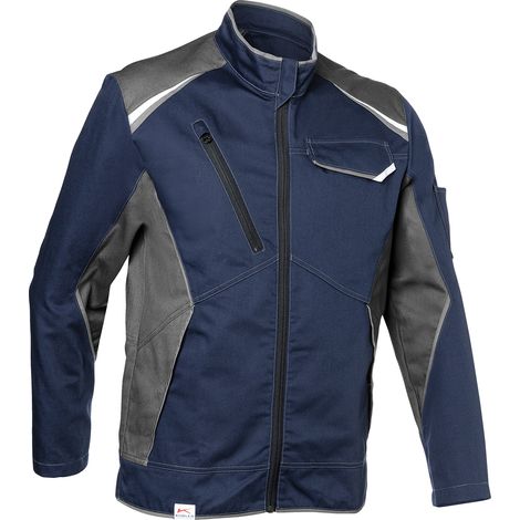 Kübler Jacke ICONIQ 1140 dunkelblau/anthrazit Gr. L (1/2)