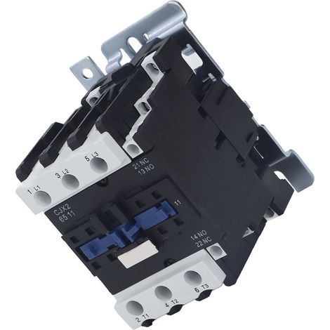 Contacteur CA 65 A 1 NO 1 NF à 3 pôles pour coupure de circuit longue distance 220 V (1/5)