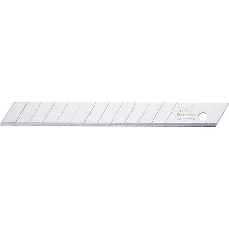TECWERK Abbrechklinge L80xB9,1xS0,4mm 12 Sollbruchstellen 10 St./Spender TECWERK