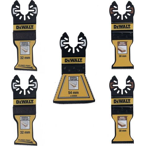 Dewalt Power Tools Dt20777 Mixed Multitool Blade Set