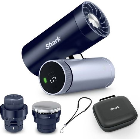 Ventilatore Shark Chillpill Sistema di raffreddamento 3-in-1 Custodia e Cinghia Blu (1/5)