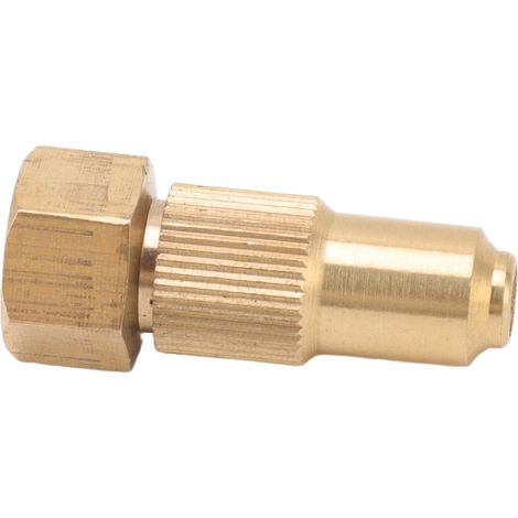 Buse de pulvérisation haute pression à filetage interne G3/8 en laiton céramique, outil d'arrosage pour jardin et potager, trou de 1,2 mm (0,05 pouce). (1/5)