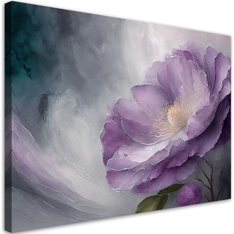 Tableau déco Fleur 60x40 (1/5)
