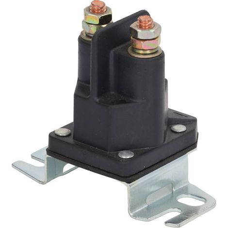 Relais magnétique 12 V, bobine en laiton 4,8 W, pour tondeuse à gazon, quad, automobile, montage par vis (1/5)