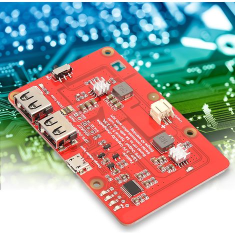 USV-Lithiumbatterie-Erweiterungsplatine mit 4000-mAh-Lithiumbatterie für Raspberry Pi (1/5)