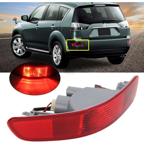 Réflecteur de pare-chocs arrière gauche 8352A005 pour Mitsubishi Outlander 2007 - 2012 (1/5)