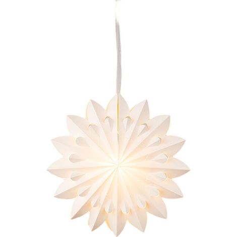 MICA Stella LED - carta - bianco - ca. 40 cm illuminazione de Natale, star de Natale, decorazione de invierno (1/2)