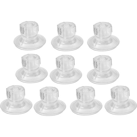 Ventouse À Vis - Pour Fenêtre Lisse - Fixation Robuste Sans Perçage - 2 Pièces (1/5)