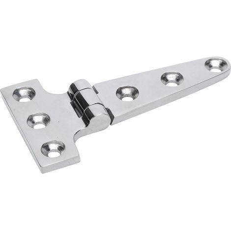 Charnière en forme de T pour accessoires de bateau, petite taille, en acier inoxydable 316 résistant à la corrosion. (1/5)