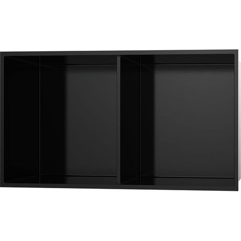 LLAVISAN L139174 Hornacina De Ducha Rectangular Negra Mate 60X30 - ref: L139174