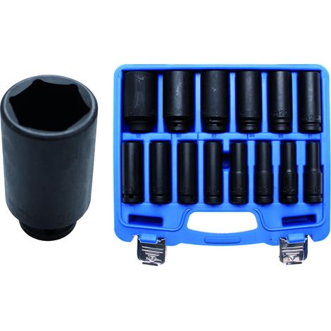 Bussole profonde a choc BGS Technic 1/2 confezione da 14 bussole