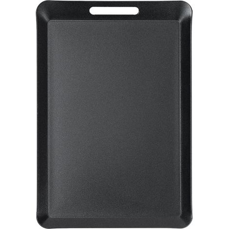Plaque À Grill - Antiadhésive En Aluminium Moulé Sous Pression - Pour Cuisinière À Gaz Et Réchaud - 12,9 X 8,9 Cm - Noir - 1 Pièce (1/5)