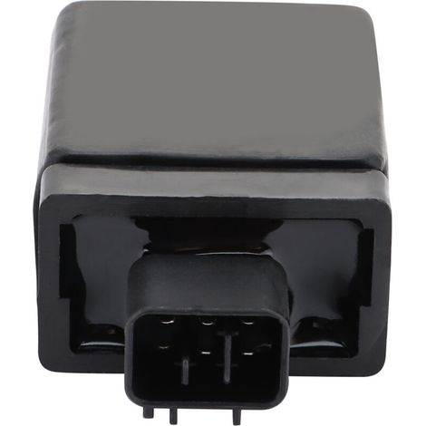 Das 6-polige CC-CDI-Zündmodul ist ein leistungsstarkes universelles Zündmodul, das mit verschiedenen Motorradmodellen wie der YBR125, der Kawasaki Bayou KLF220-250 und der Suzuki GS500 kompatibel ist. (1/4)