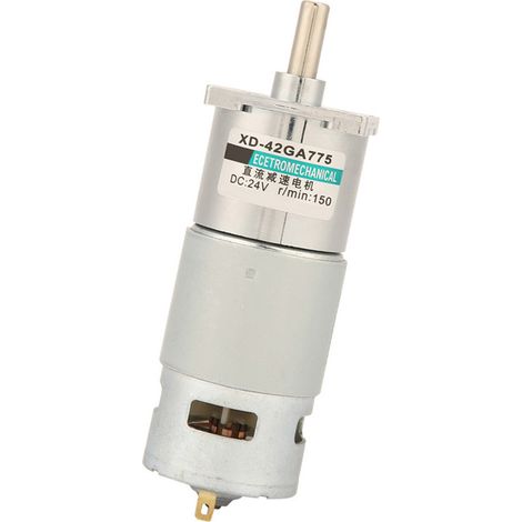XD-42GA775 Mikro-Gleichstrom-Getriebemotor mit CW/CCW-Drehzahlregelung (150 U/min, 24 V) (1/5)