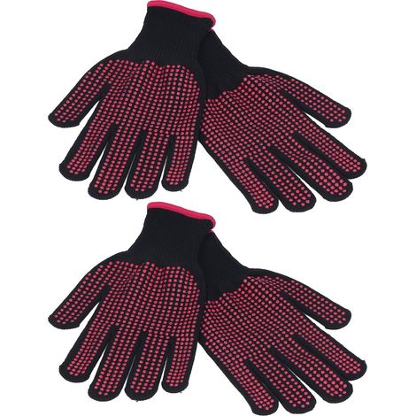 Paire de gants anti-coupures pour la cuisine, le jardinage et le travail du bois, roses, 25 cm (1/5)