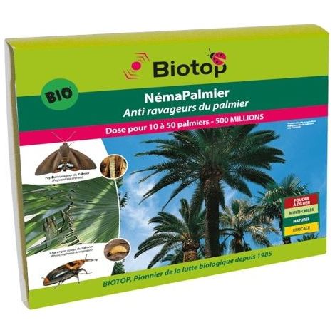 Nématodes SC anti charançon rouge du palmier 500M (1/4)