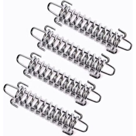 4 Pcs Ressort Parasols et voiles d'ombrage, Tendeur Parasols et voiles d'ombrage Ressort, Ressort de Tension pour Parasols et voiles d'ombrage, Ressort de Tension pour Tente de Camping, Boucle de Cord