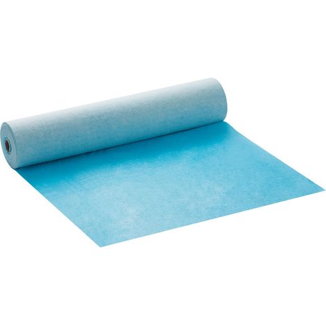 Tramico – Bâche de protection chantier 1 m x 25 m – Étanche et respirante – Antidérapante – Pour béton, carrelage, parquet – Fibre de polyester (1/2)