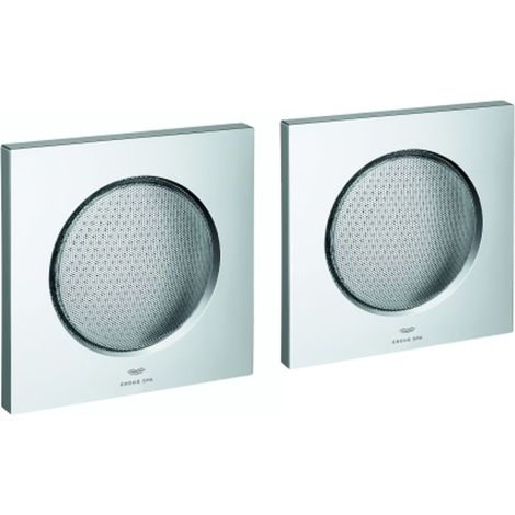 GROHE Moduli musicali Rainshower F-Series 36473 127 x 127mm per modulo cromo, 36473000