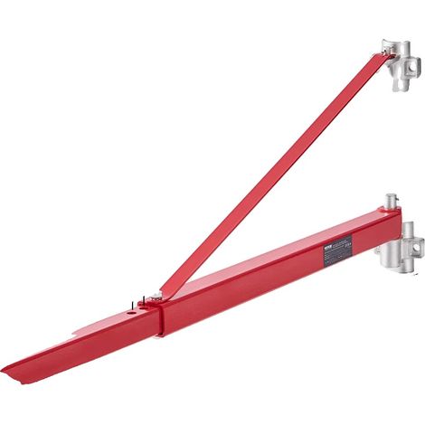 Bras de support de treuil électrique, angle rotatif à 180°, installation facile (1/2)