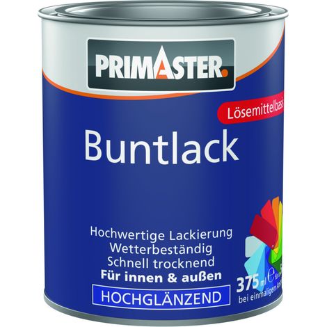 Primaster Buntlack 375 ml anthrazit hochglänzend Lack