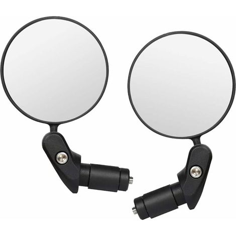 Rétroviseurs de vélo, lot de 2, rétroviseurs convexes orientables à 360° pour vélos, VTT et vélos de route (1/5)