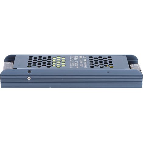 Transformateur LED 200W 24V 8.3A pour Ruban LED, Alimentation Secteur AC 175-250V Noir