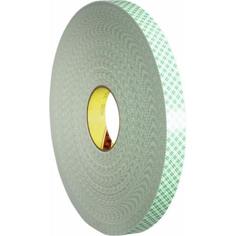 3M Cinta de Espuma de Poliuretano de Doble Cara Transparente 33m x 38mm