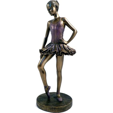 Statuette Danseuse de collection aspect bronze 25 cm (1/3)