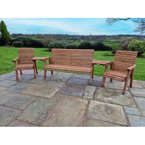 Valley Wooden Garden 5 Seat Set 1X3B 2Xc Straight Tray (1/3)