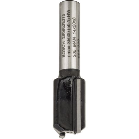 Fraise à rainurer Standard for Wood Bosch 8 mm D1 14 mm L 20 mm G 51 mm - 2608628375