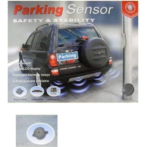 Sensor de aparcamiento con medidor de aproximación acústico JBM (1/2)